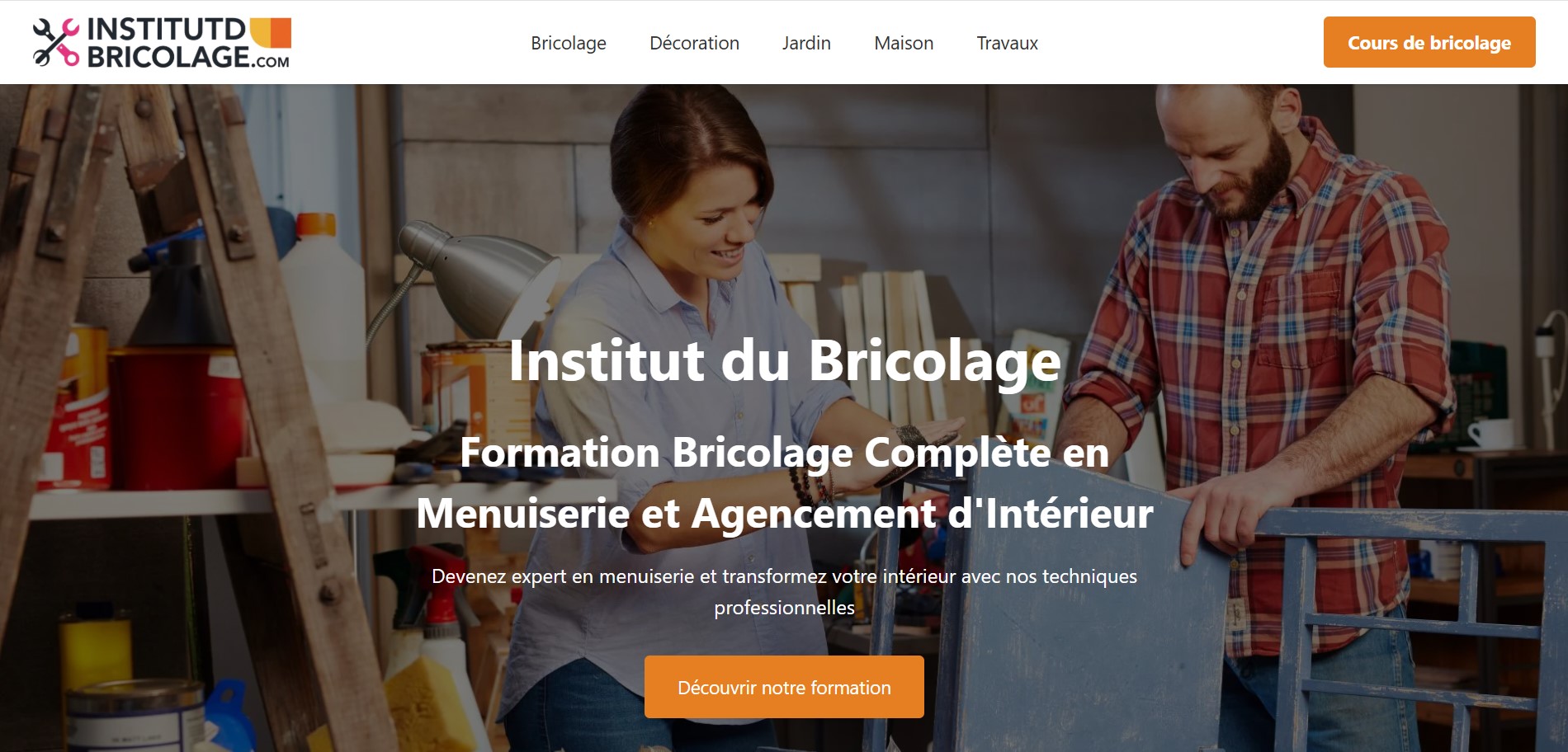 Institutdubricolage.com_ Formation bricolage Institutdubricolage.com : le guide de suivi